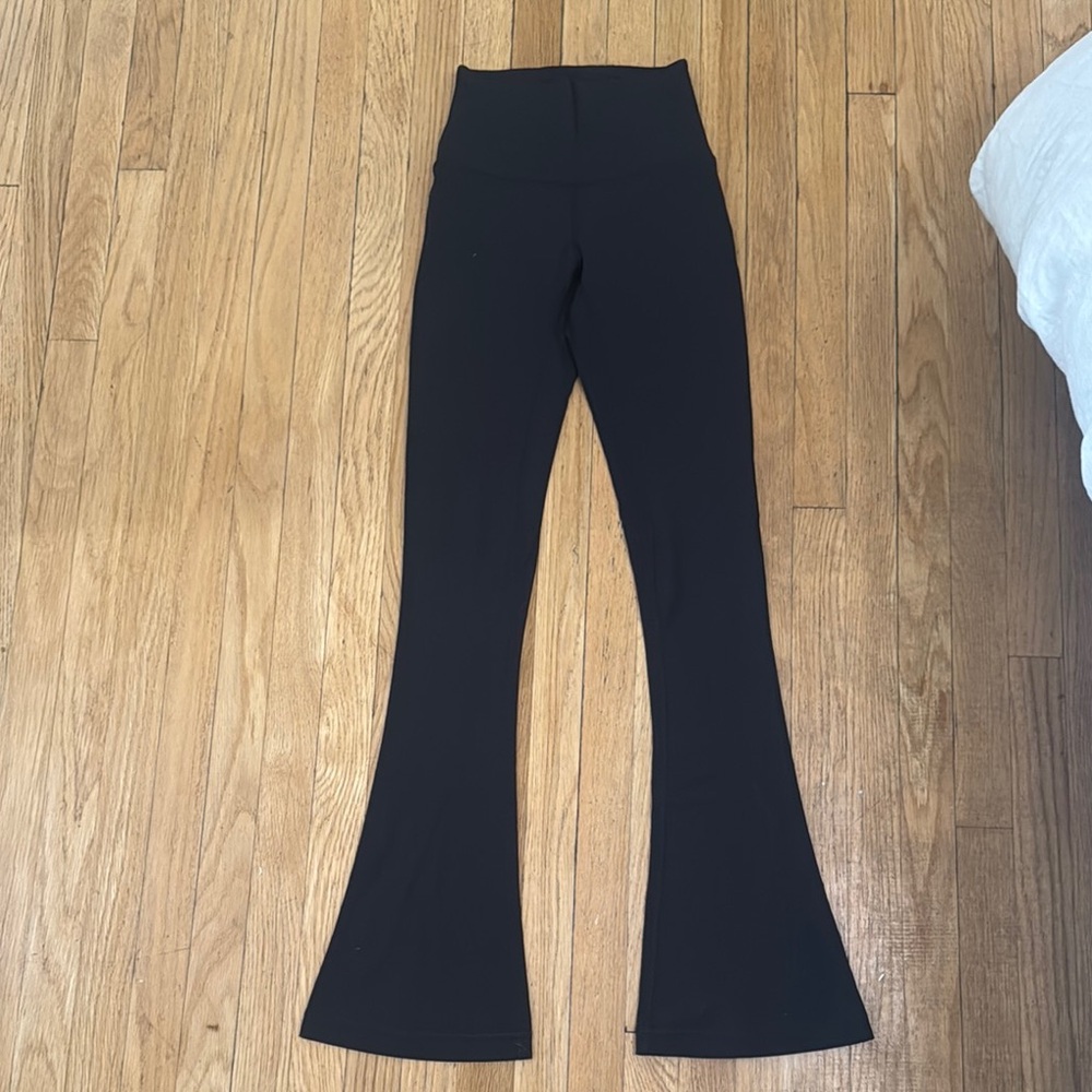 Lululemon Align High Rise Black Flare Leggings